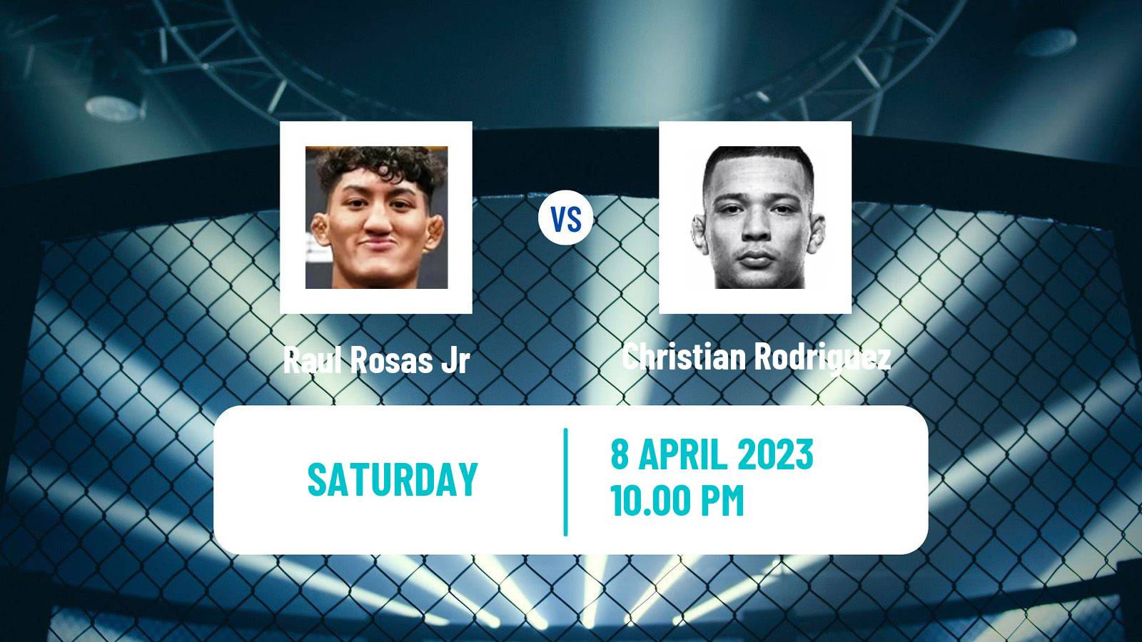 MMA MMA Raul Rosas Jr - Christian Rodriguez