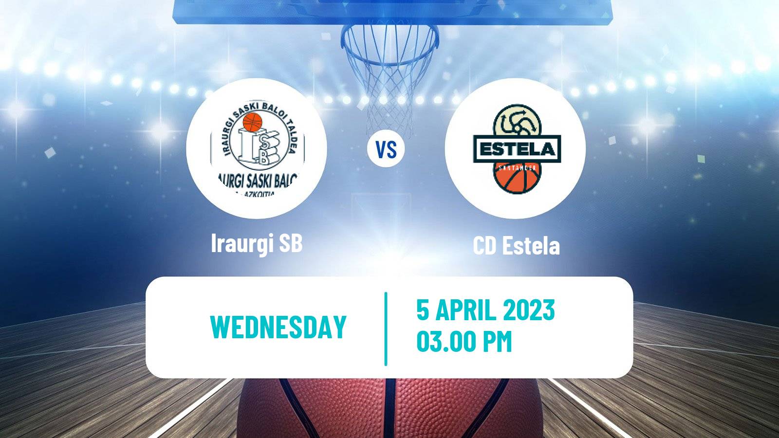 Basketball Spanish LEB Oro Iraurgi SB - Estela