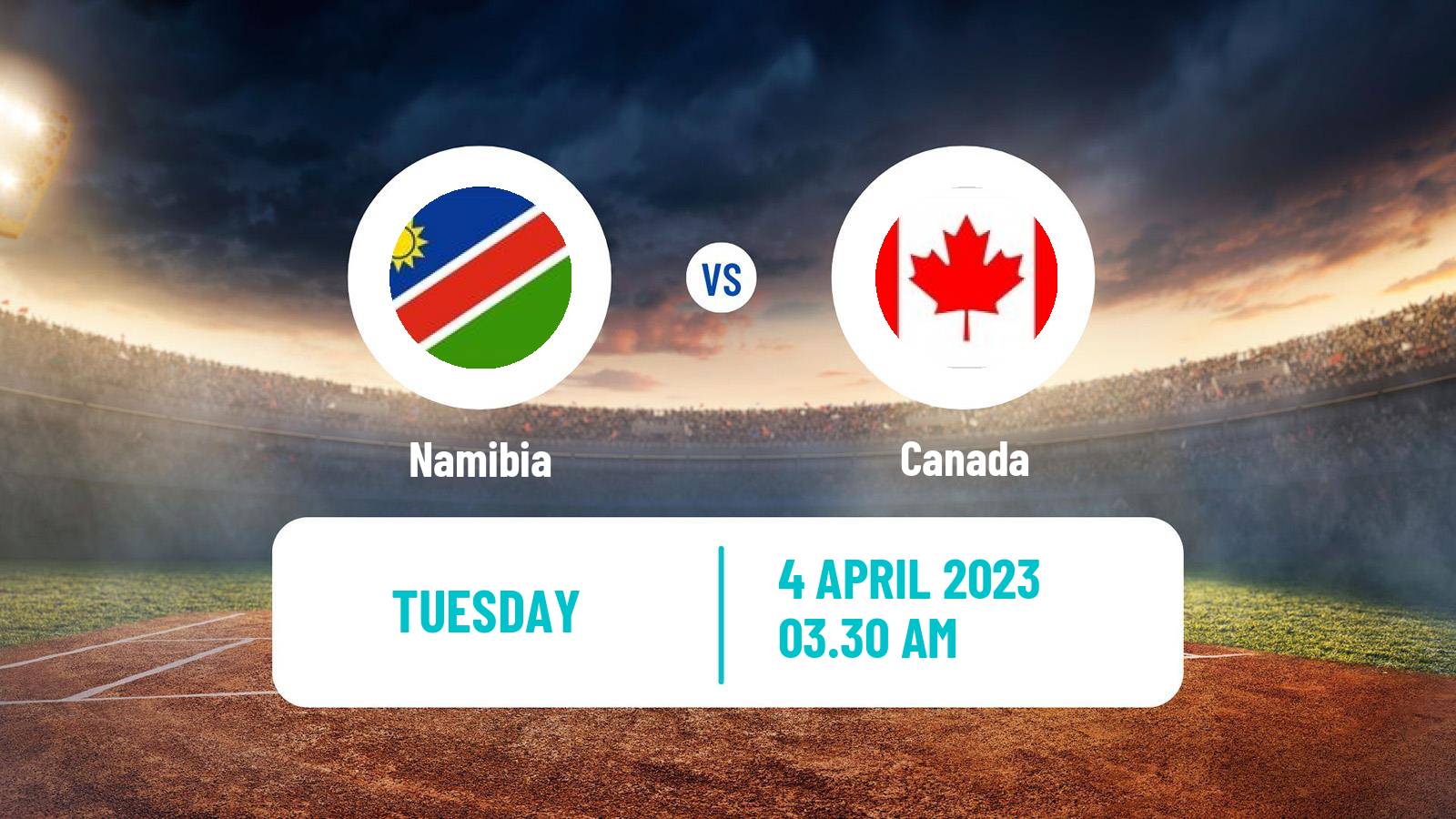 Cricket ICC World Cup Namibia - Canada