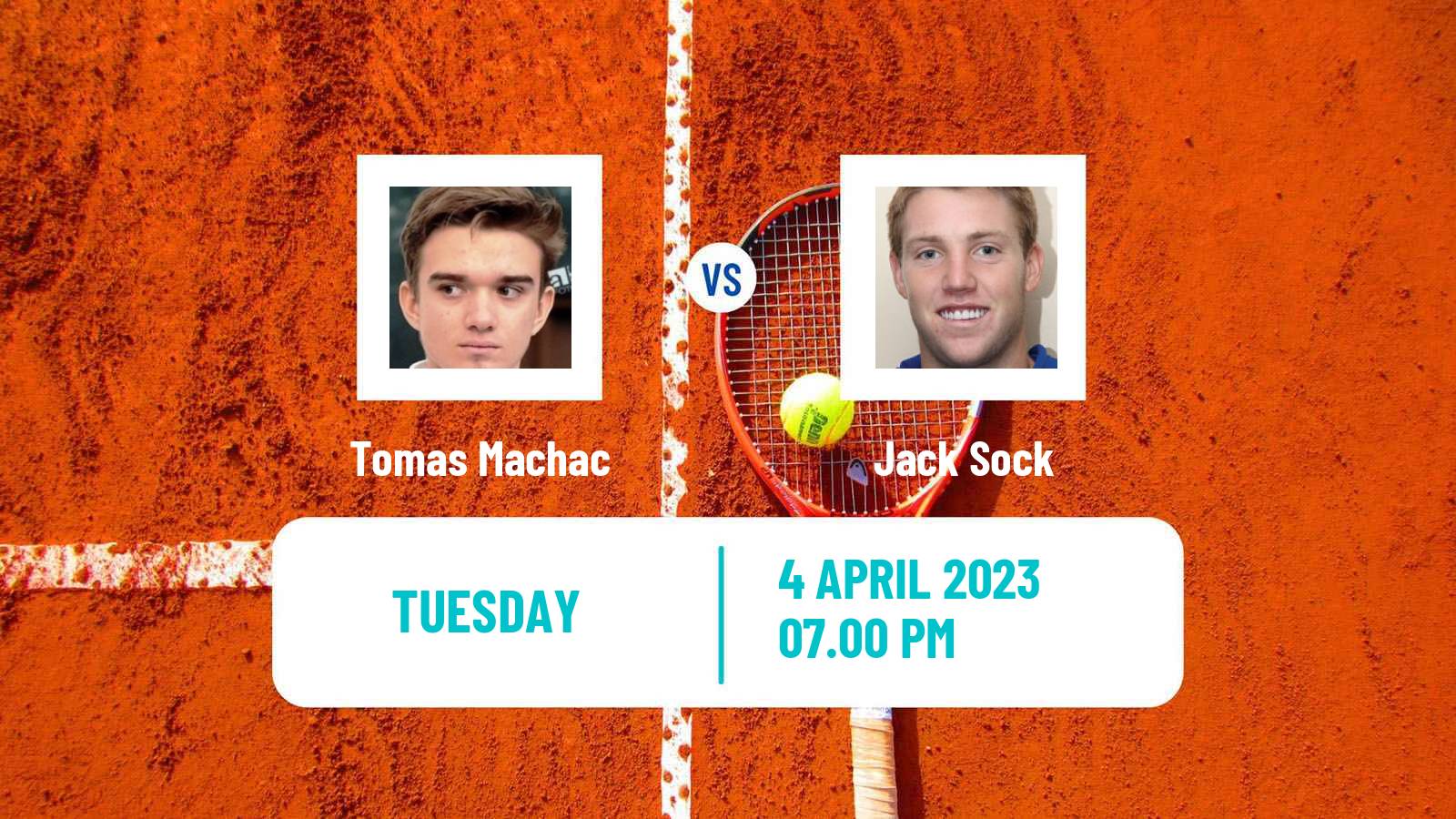 Tennis ATP Houston Tomas Machac - Jack Sock