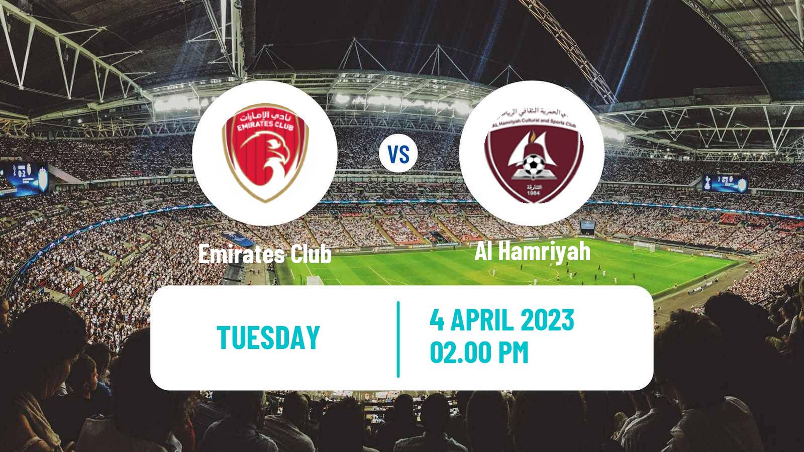 Soccer UAE Division 1 Emirates Club - Al Hamriyah