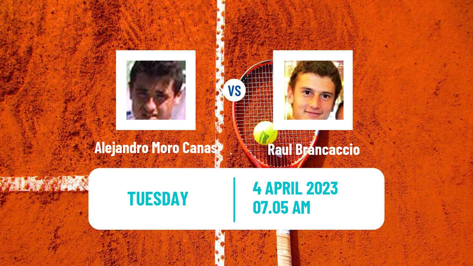 Tennis ATP Challenger Alejandro Moro Canas - Raul Brancaccio