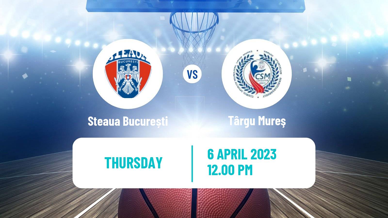 Basketball Romanian Divizia A Basketball Steaua București - Târgu Mureş