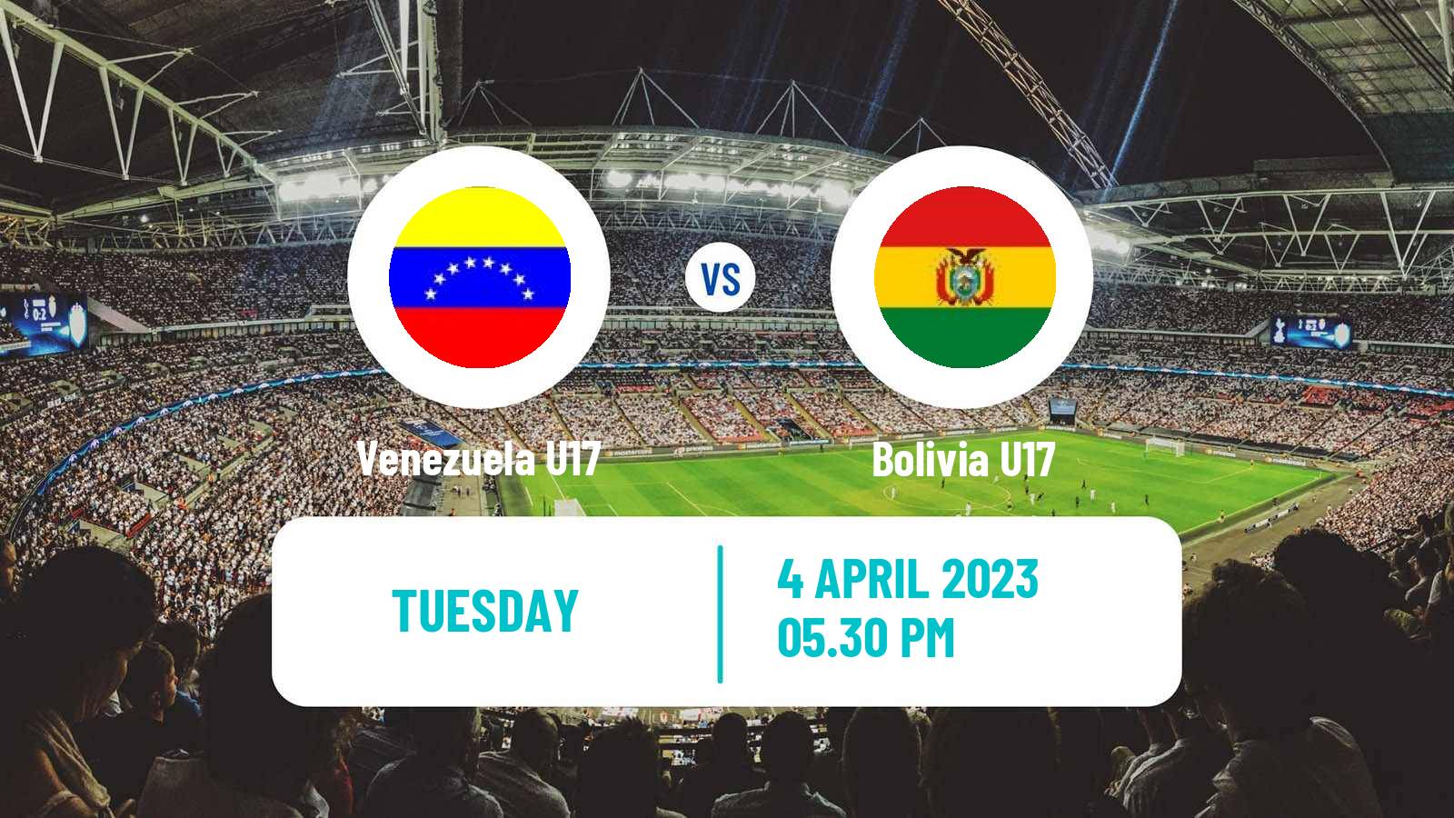 Soccer South American Championship U17 Venezuela U17 - Bolivia U17