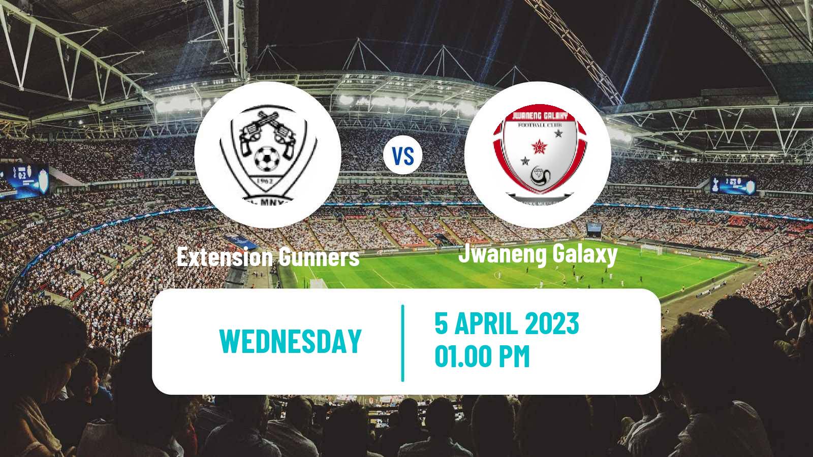 Soccer Botswana Premier League Extension Gunners - Jwaneng Galaxy