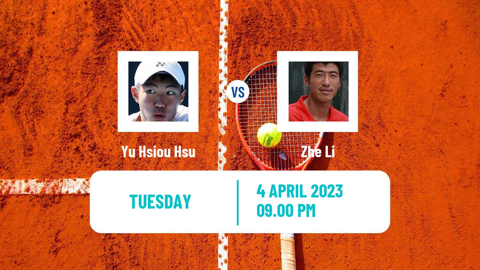 Tennis ITF Tournaments Yu Hsiou Hsu - Zhe Li