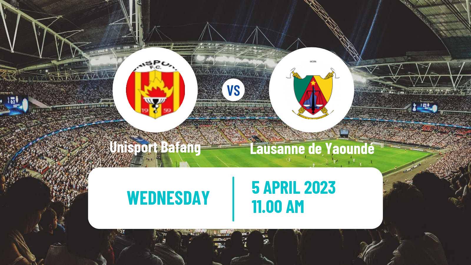 Soccer Cameroon Elite Two Unisport Bafang - Lausanne de Yaoundé
