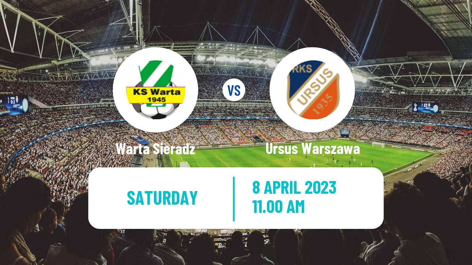 Soccer Polish Division 3 - Group I Warta Sieradz - Ursus Warszawa