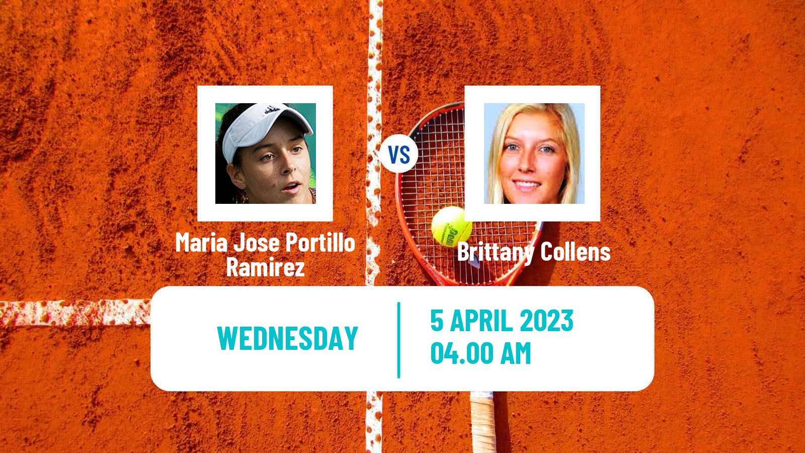 Tennis ITF Tournaments Maria Jose Portillo Ramirez - Brittany Collens