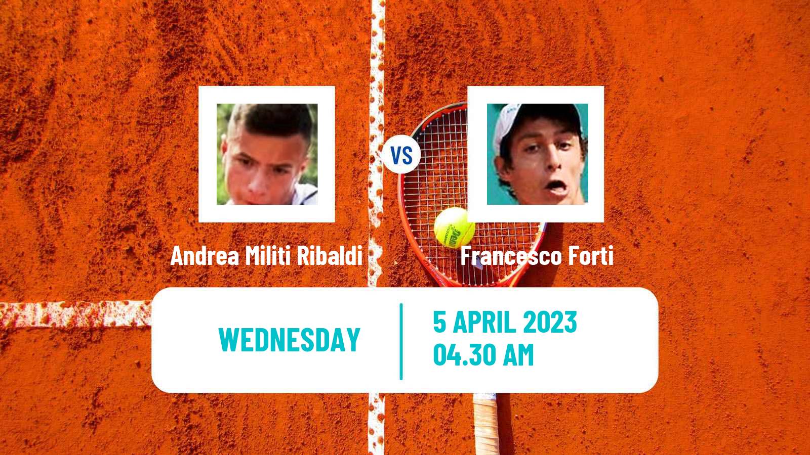 Tennis ITF Tournaments Andrea Militi Ribaldi - Francesco Forti