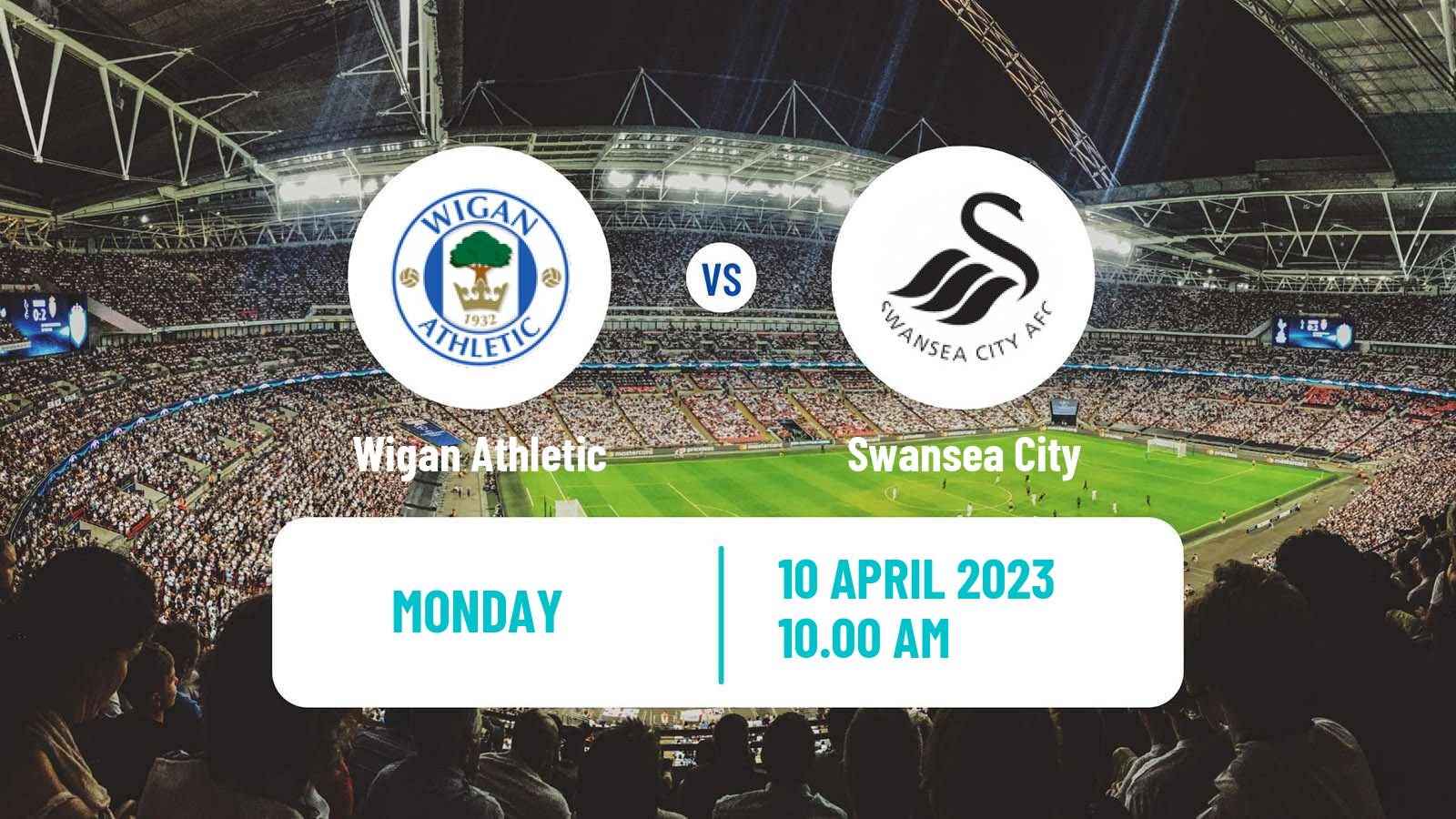 Soccer English League Championship Wigan Athletic - Swansea City