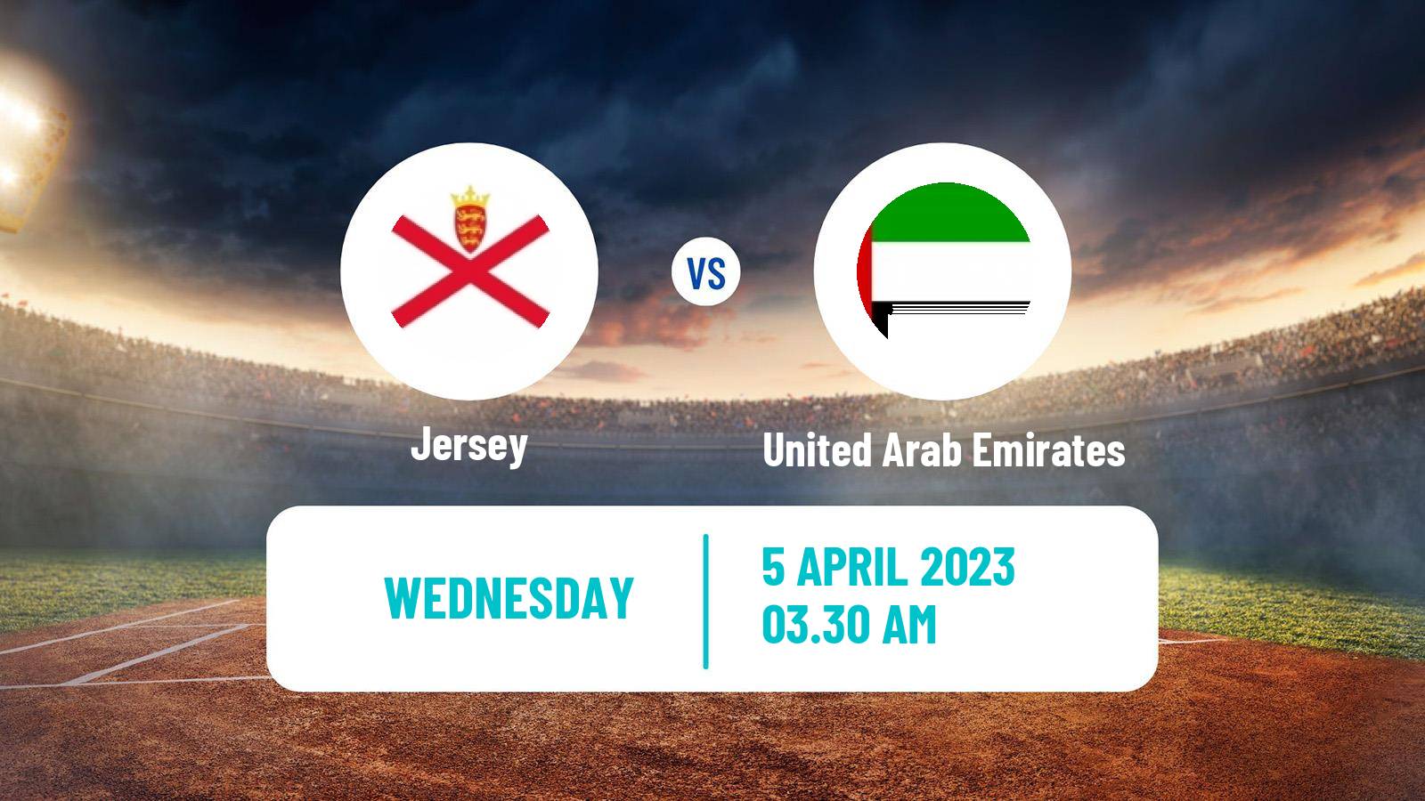 Cricket ICC World Cup Jersey - United Arab Emirates