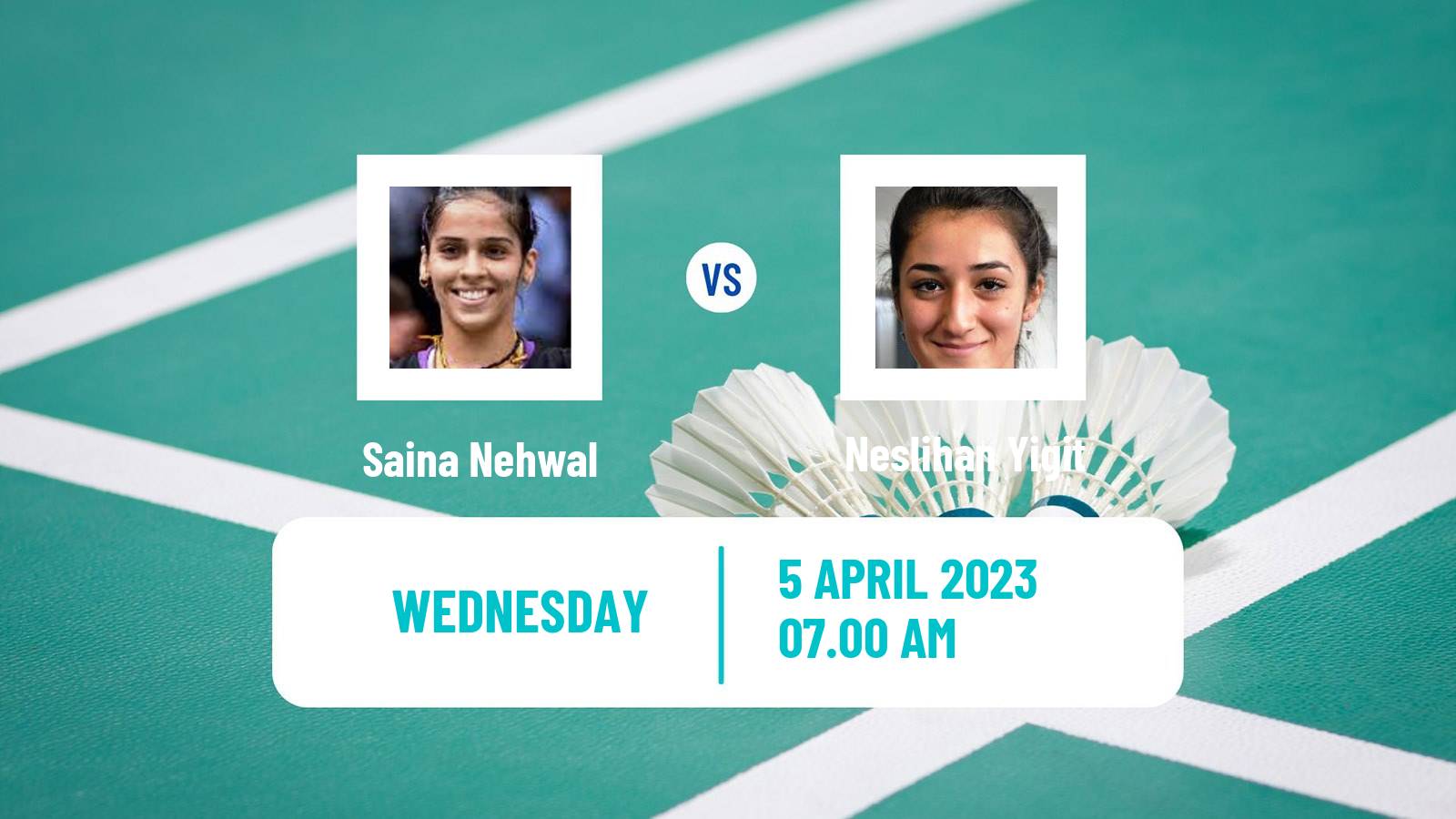 Badminton Badminton Saina Nehwal - Neslihan Yigit