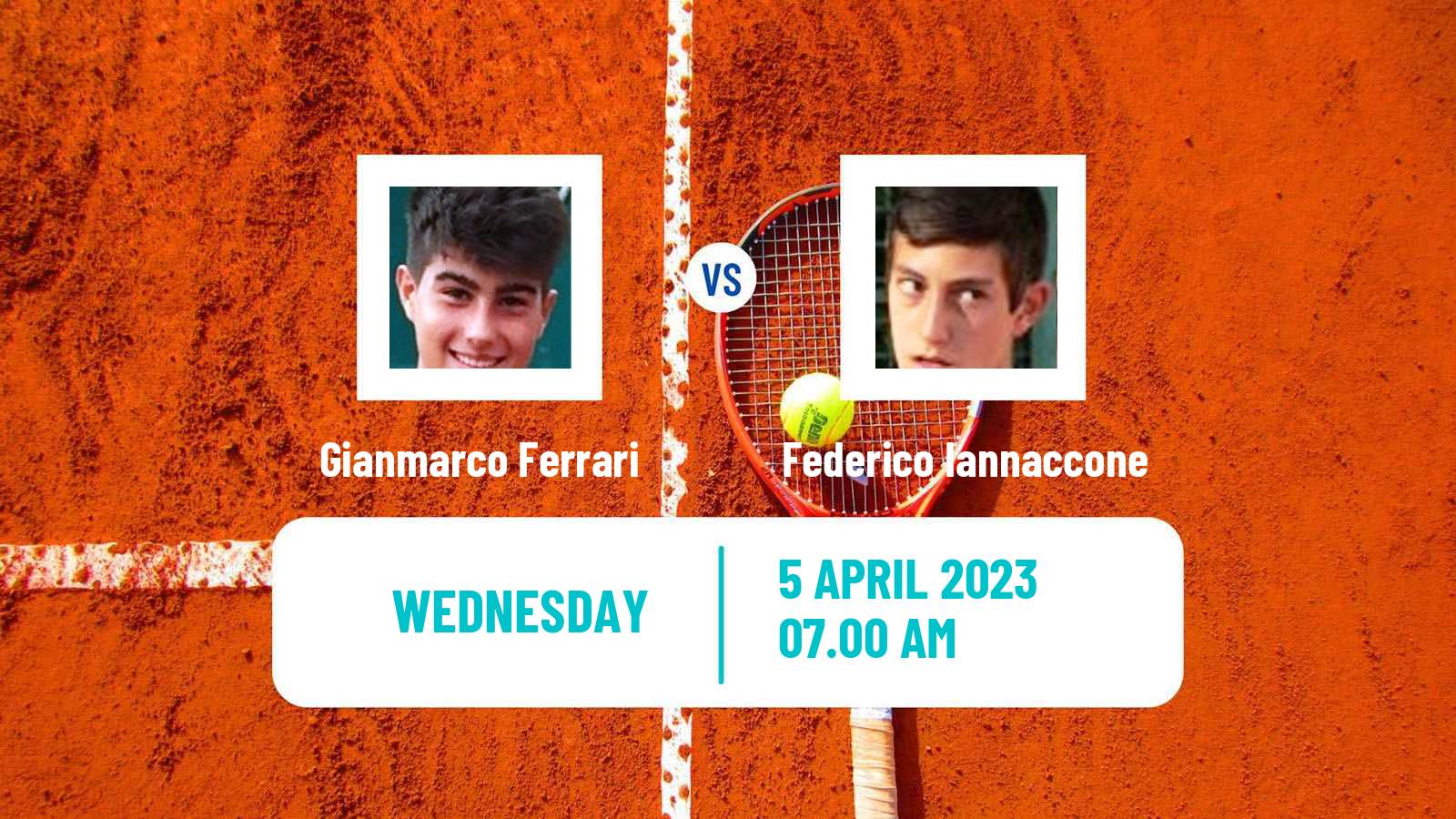 Tennis ITF Tournaments Gianmarco Ferrari - Federico Iannaccone