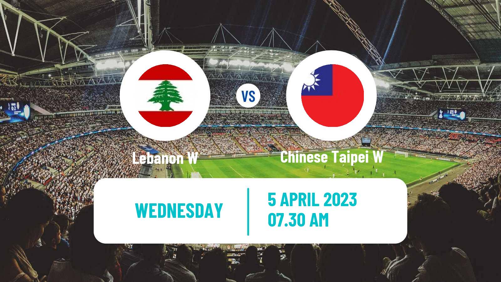 Soccer Olympic Games - Football Women Lebanon W - Chinese Taipei W