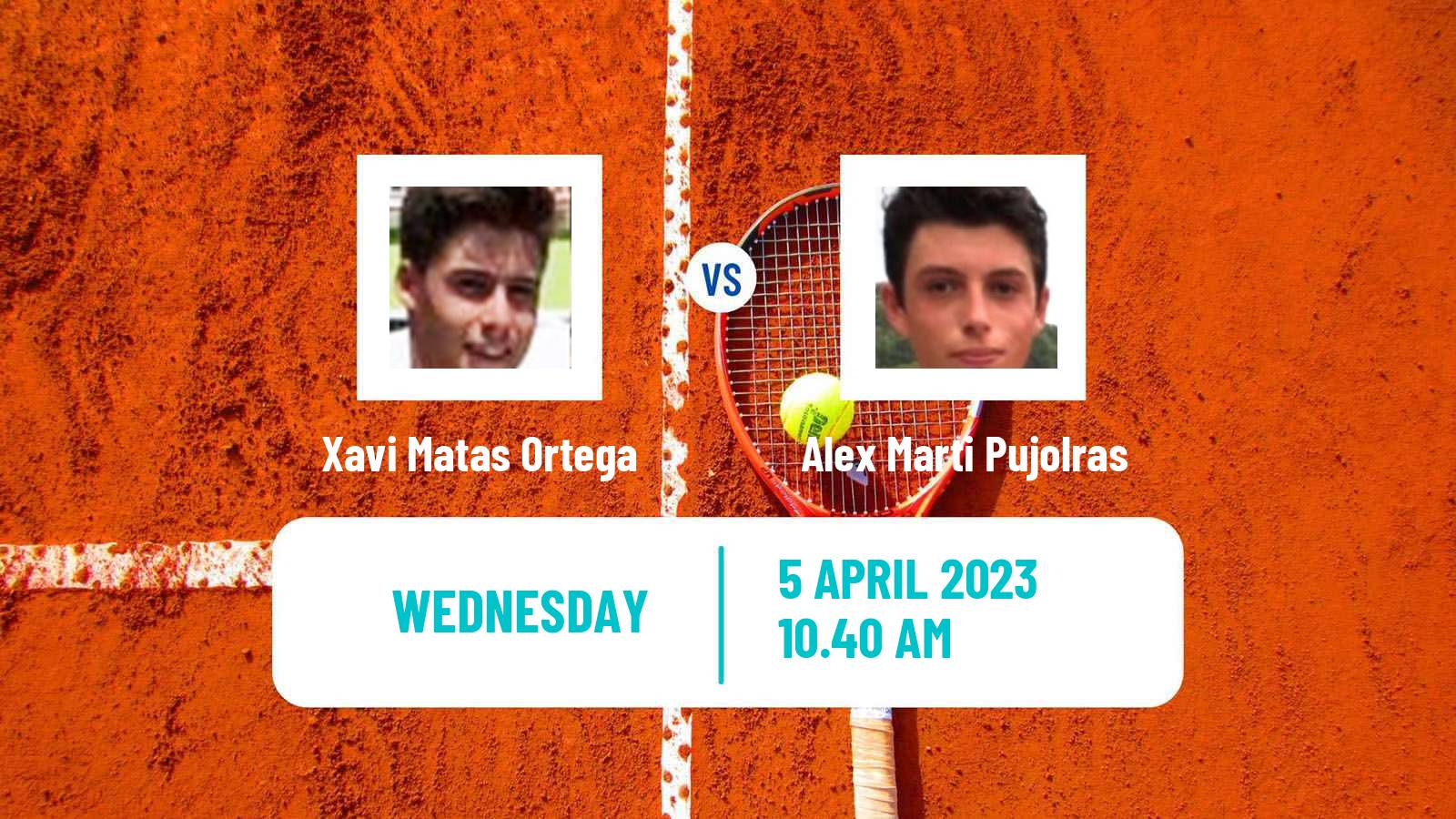 Tennis ITF Tournaments Xavi Matas Ortega - Alex Marti Pujolras