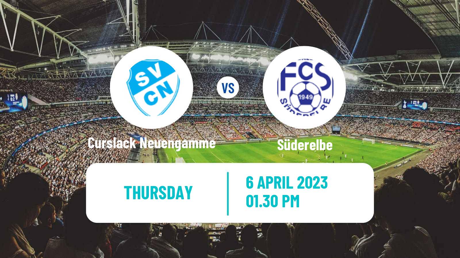 Soccer German Oberliga Hamburg Curslack Neuengamme - Süderelbe