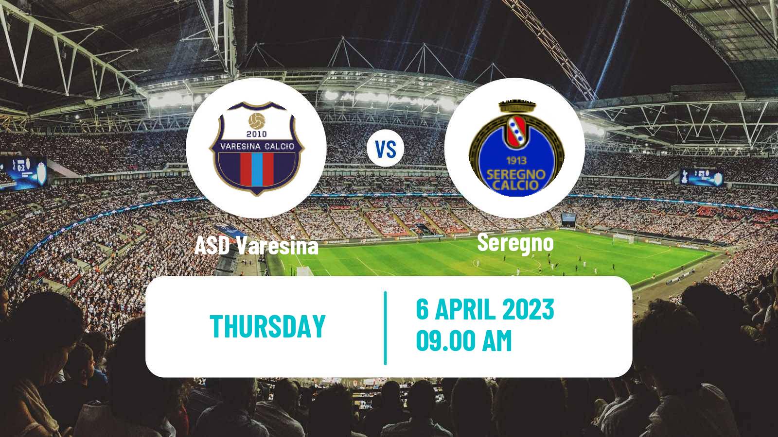 Soccer Italian Serie D - Group B Varesina - Seregno