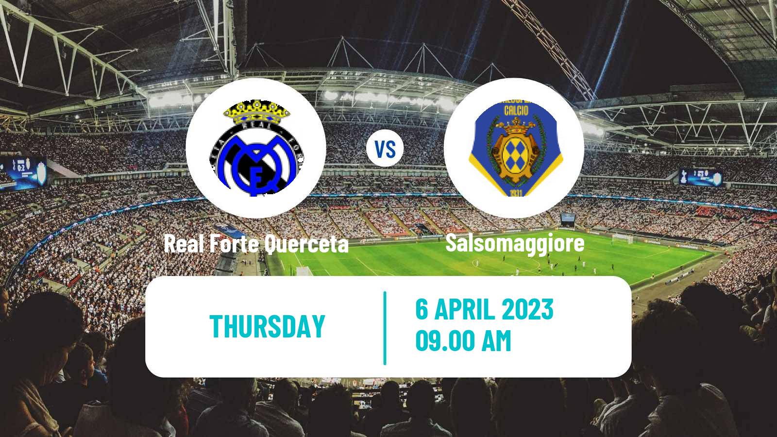 Soccer Italian Serie D - Group D Real Forte Querceta - Salsomaggiore