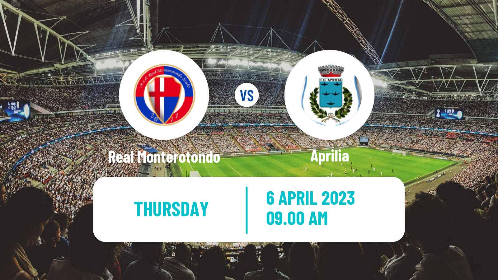 Soccer Italian Serie D - Group G Real Monterotondo - Aprilia