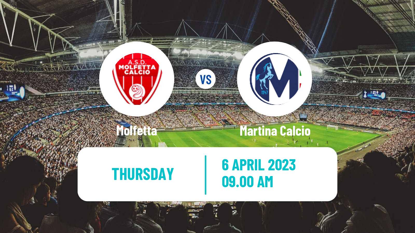 Soccer Italian Serie D - Group H Molfetta - Martina Calcio