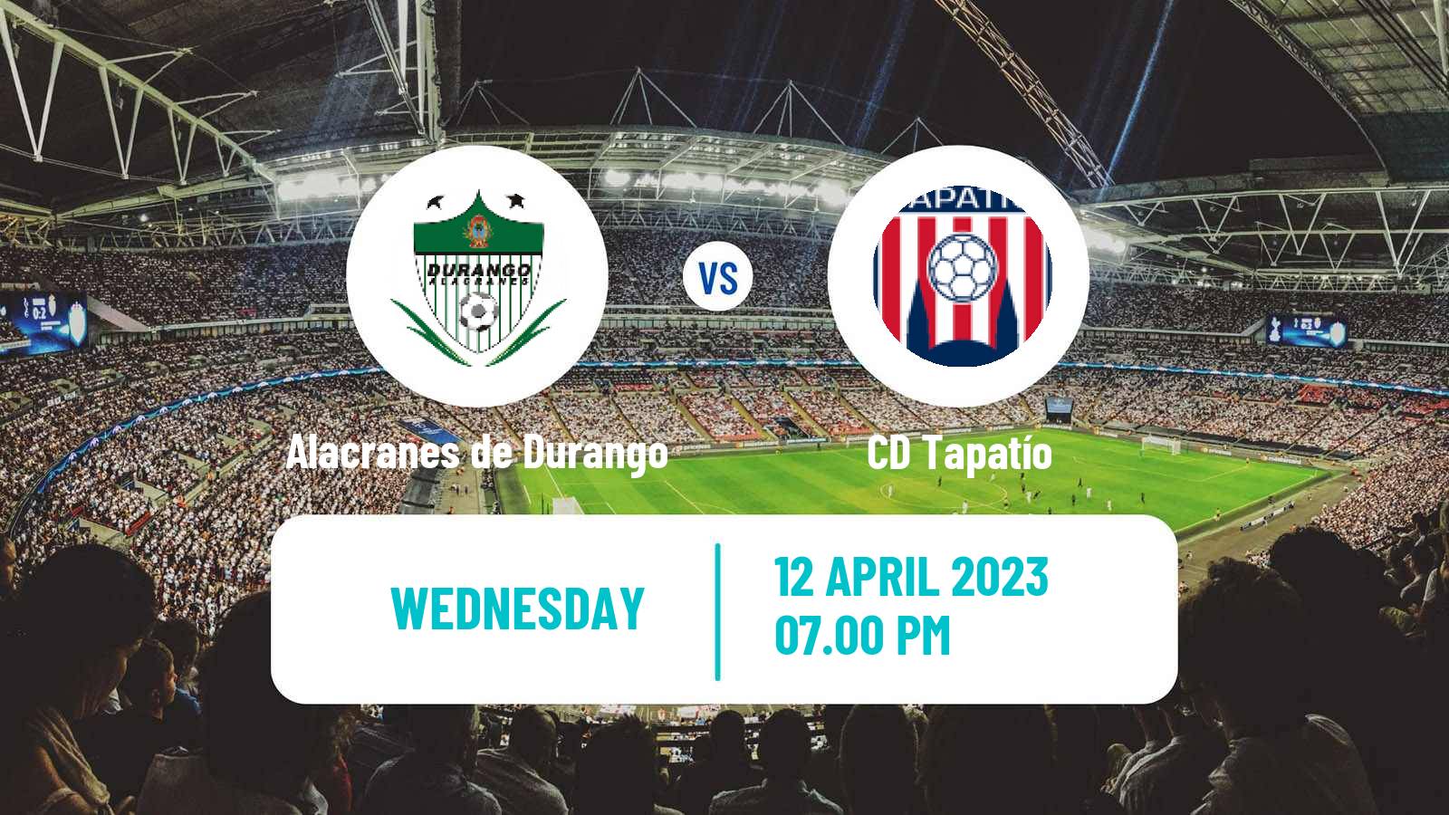 Soccer Mexican Liga de Expansion MX Alacranes de Durango - Tapatío