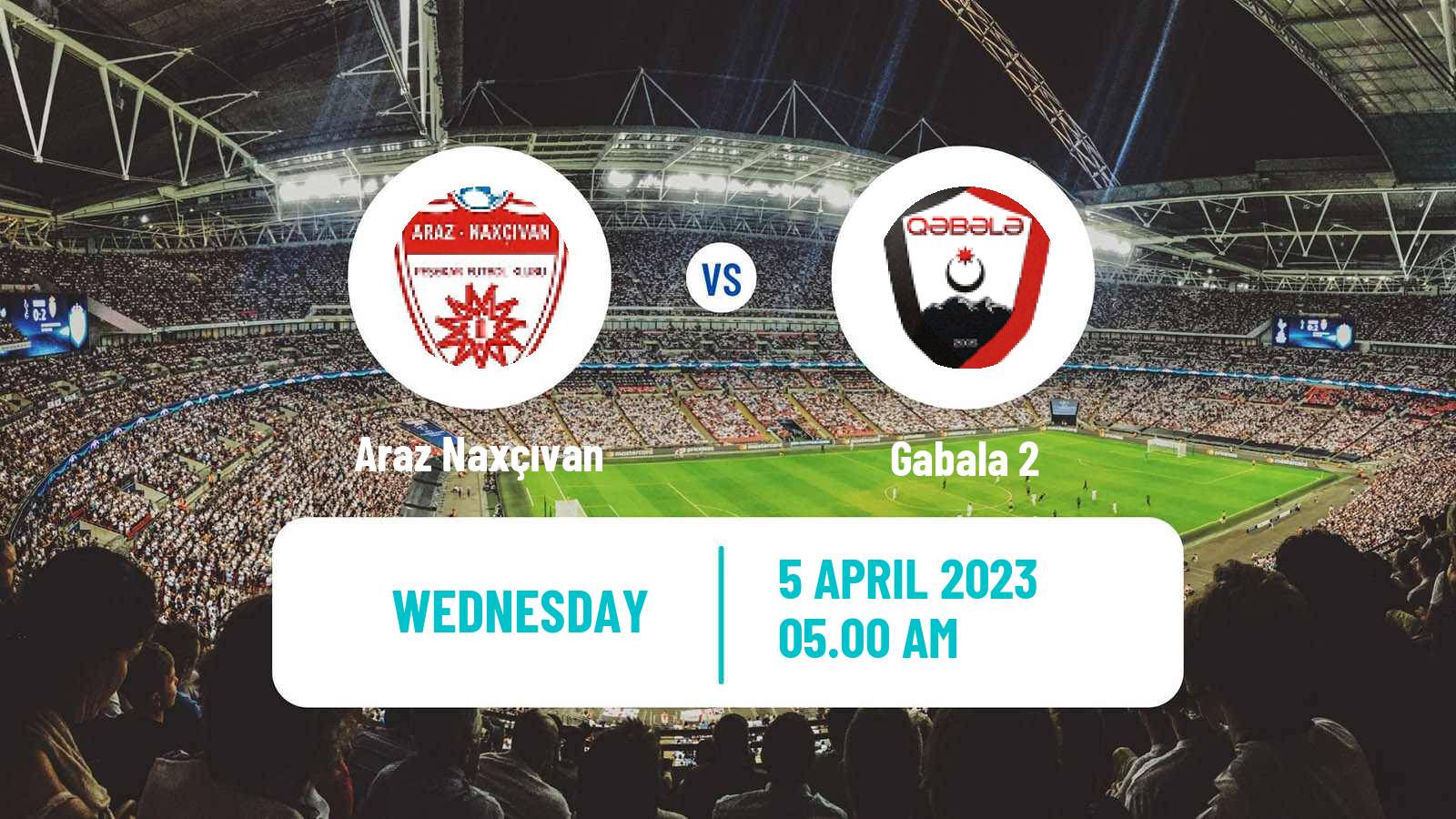 Soccer Azerbaijan First Division Araz Naxçıvan - Gabala 2