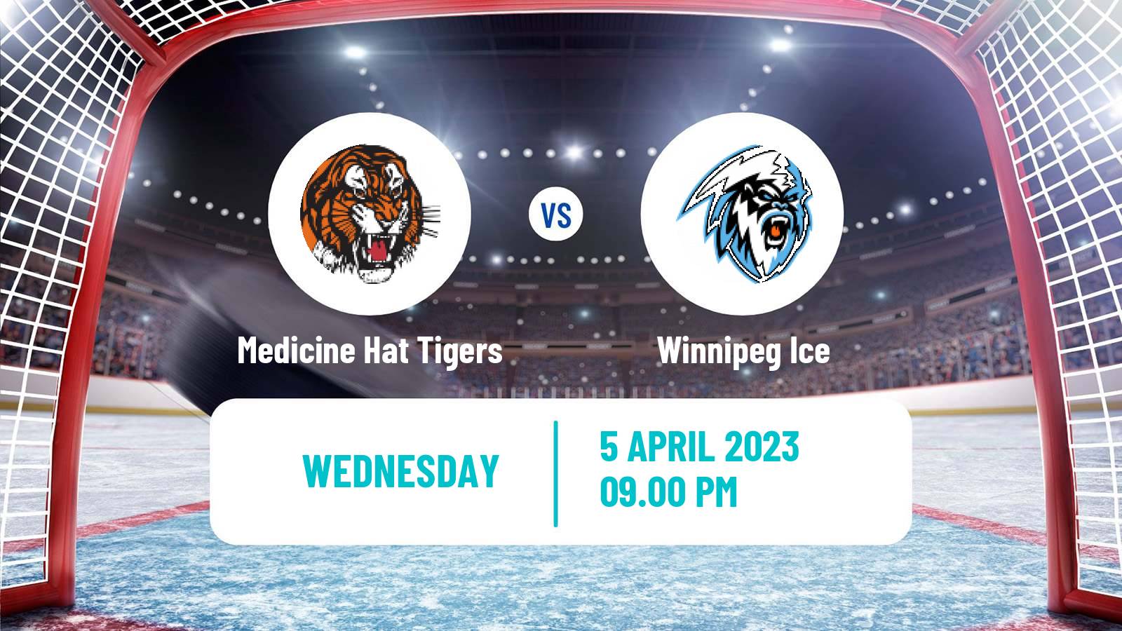 Hockey WHL Medicine Hat Tigers - Winnipeg Ice