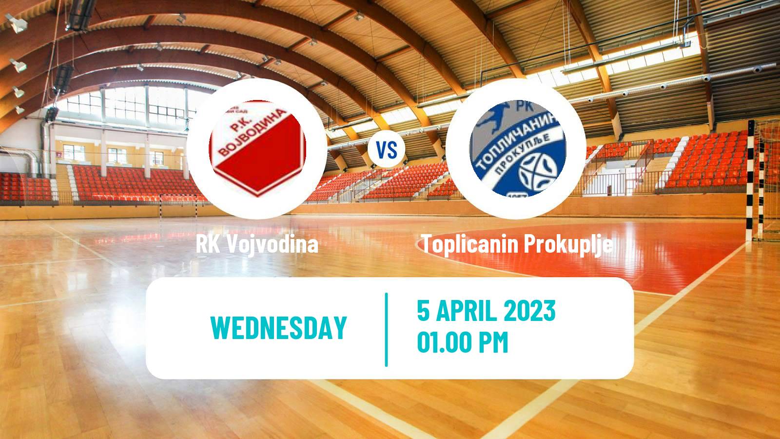 Handball Serbian Superliga Handball RK Vojvodina - Toplicanin Prokuplje