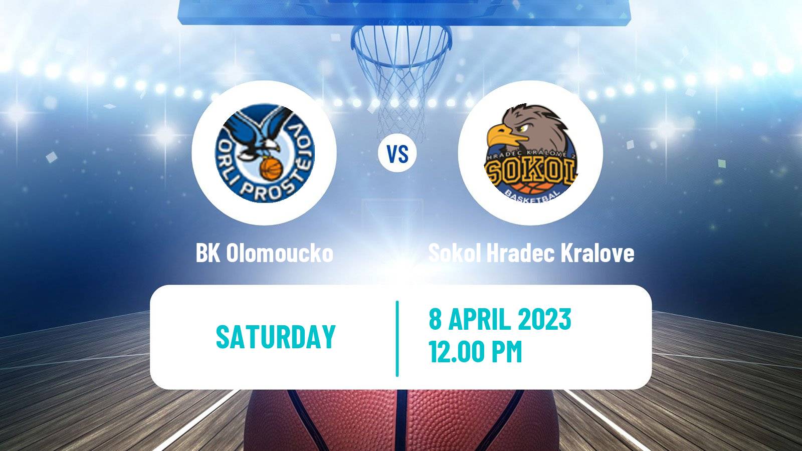 Basketball Czech NBL Olomoucko - Sokol Hradec Kralove