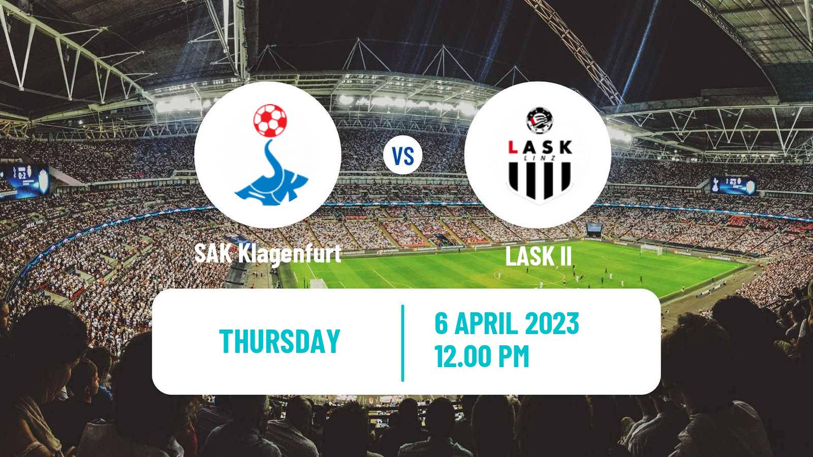 Soccer Austrian Regionalliga Central SAK Klagenfurt - LASK II