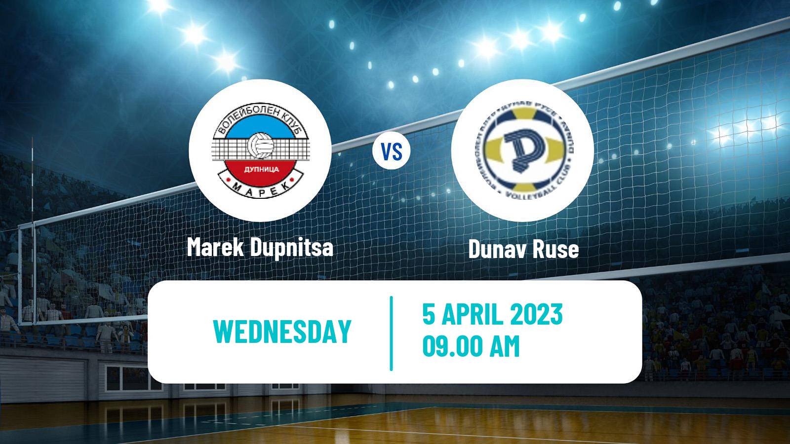 Volleyball Bulgarian SuperLiga Volleyball Marek Dupnitsa - Dunav Ruse