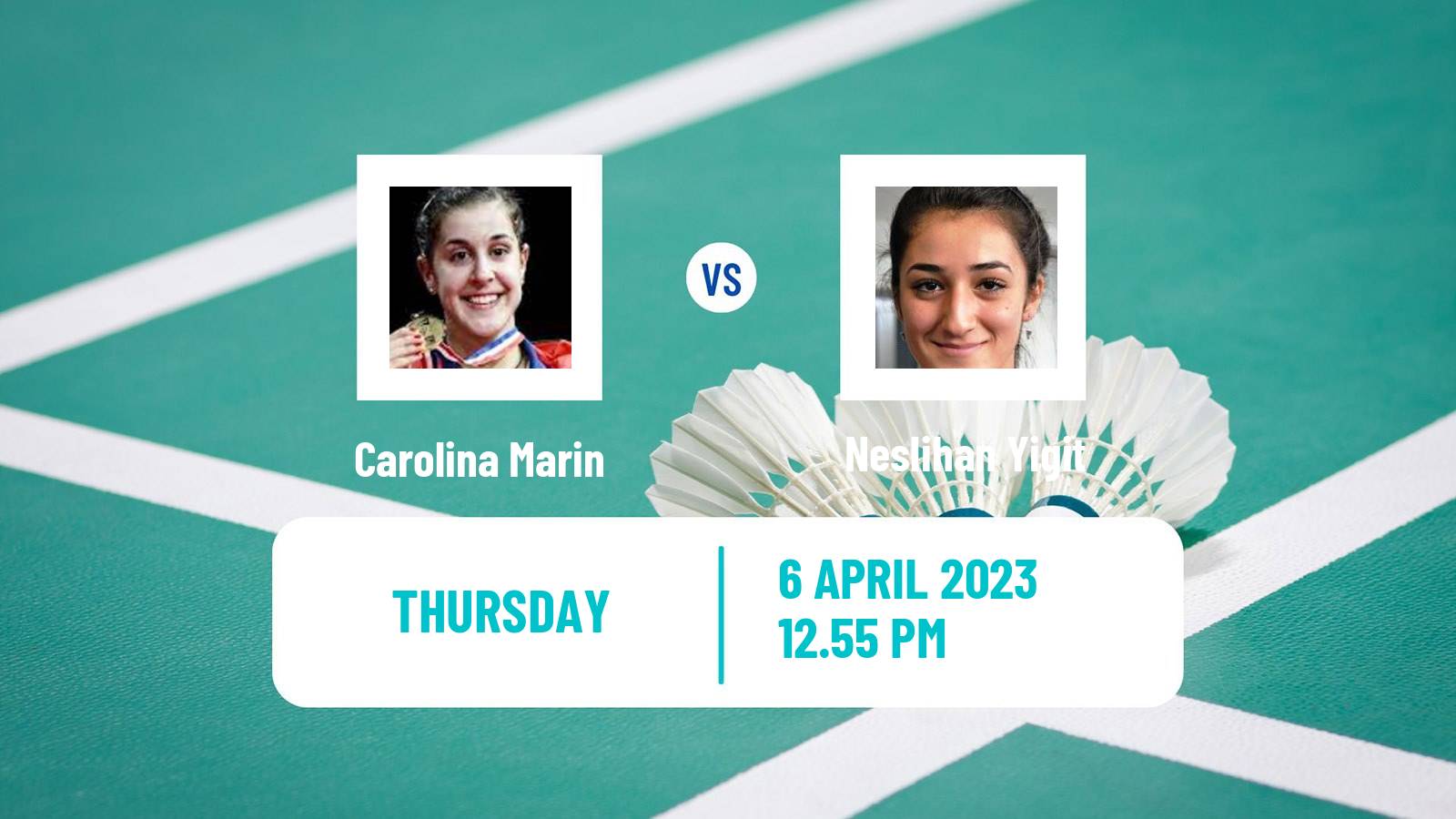 Badminton Badminton Carolina Marin - Neslihan Yigit