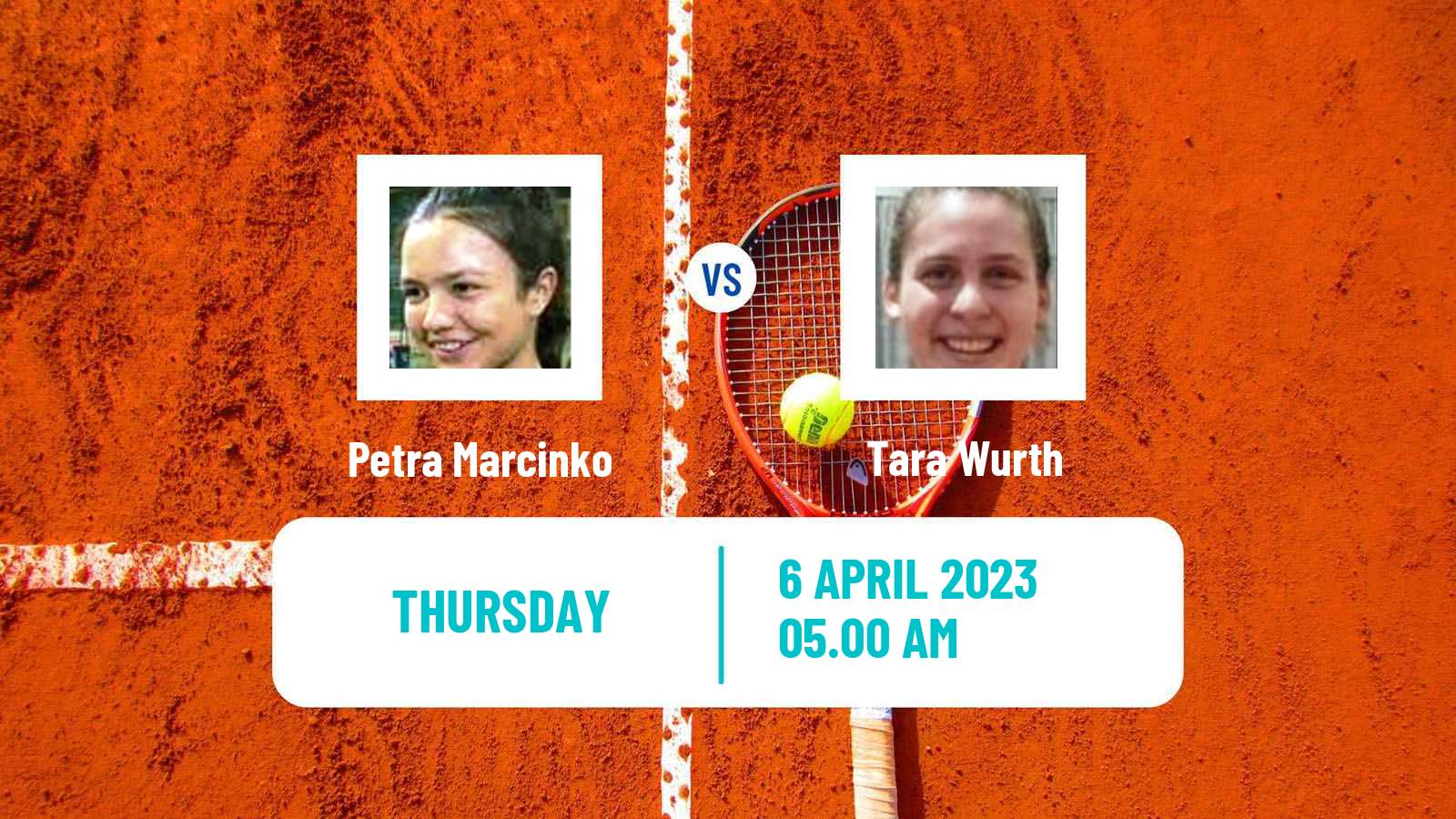 Tennis ITF Tournaments Petra Marcinko - Tara Wurth