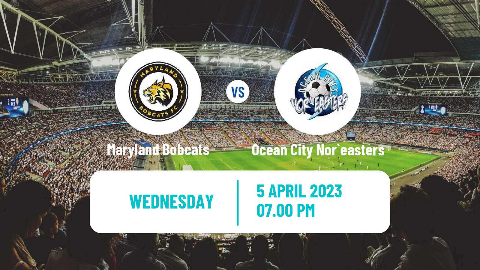 Soccer US Open Cup Maryland Bobcats - Ocean City Nor`easters