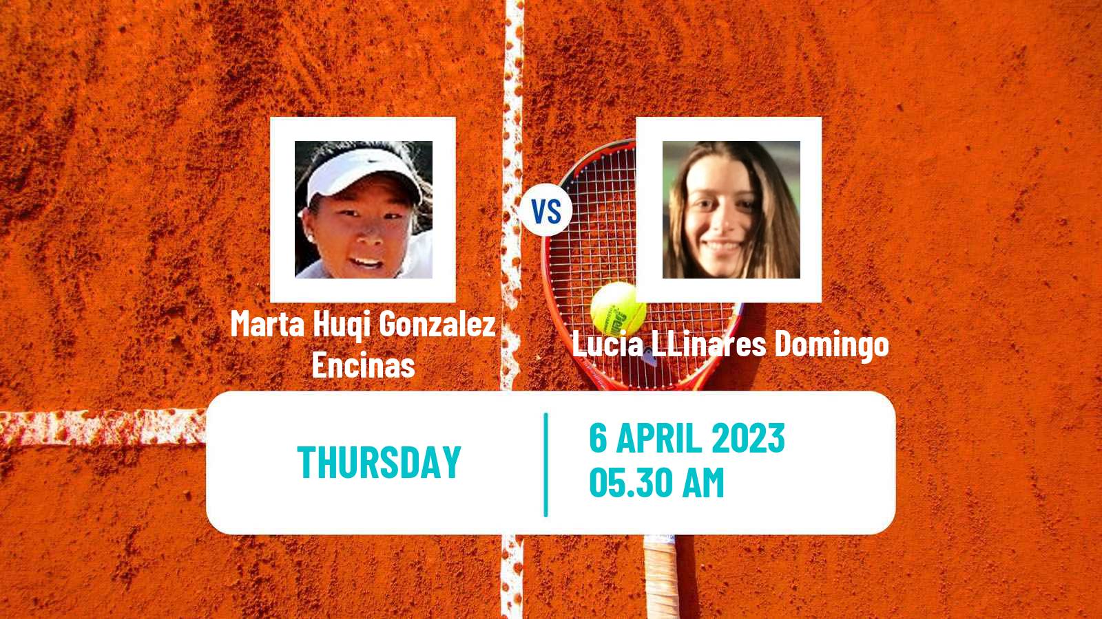 Tennis ITF Tournaments Marta Huqi Gonzalez Encinas - Lucia LLinares Domingo