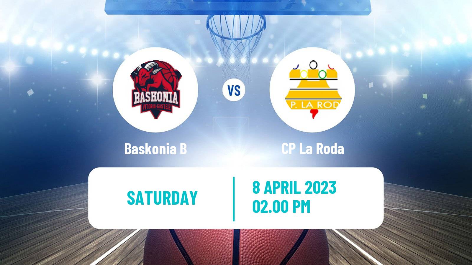 Basketball Spanish LEB Plata Baskonia B - La Roda