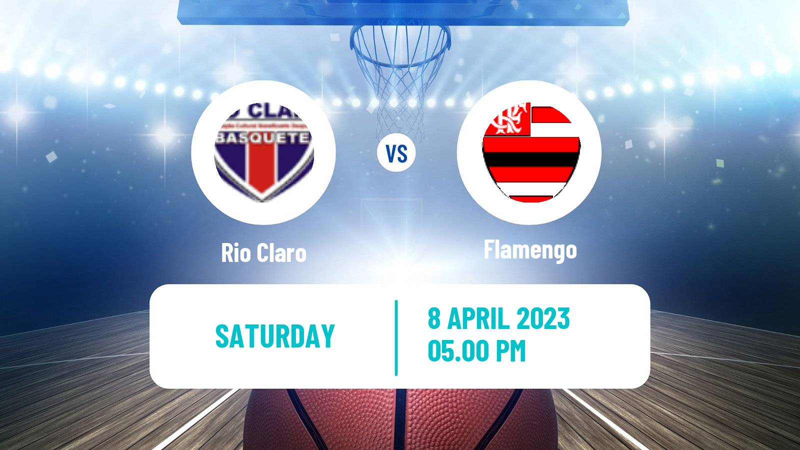 Basketball Brazilian NBB Rio Claro - Flamengo