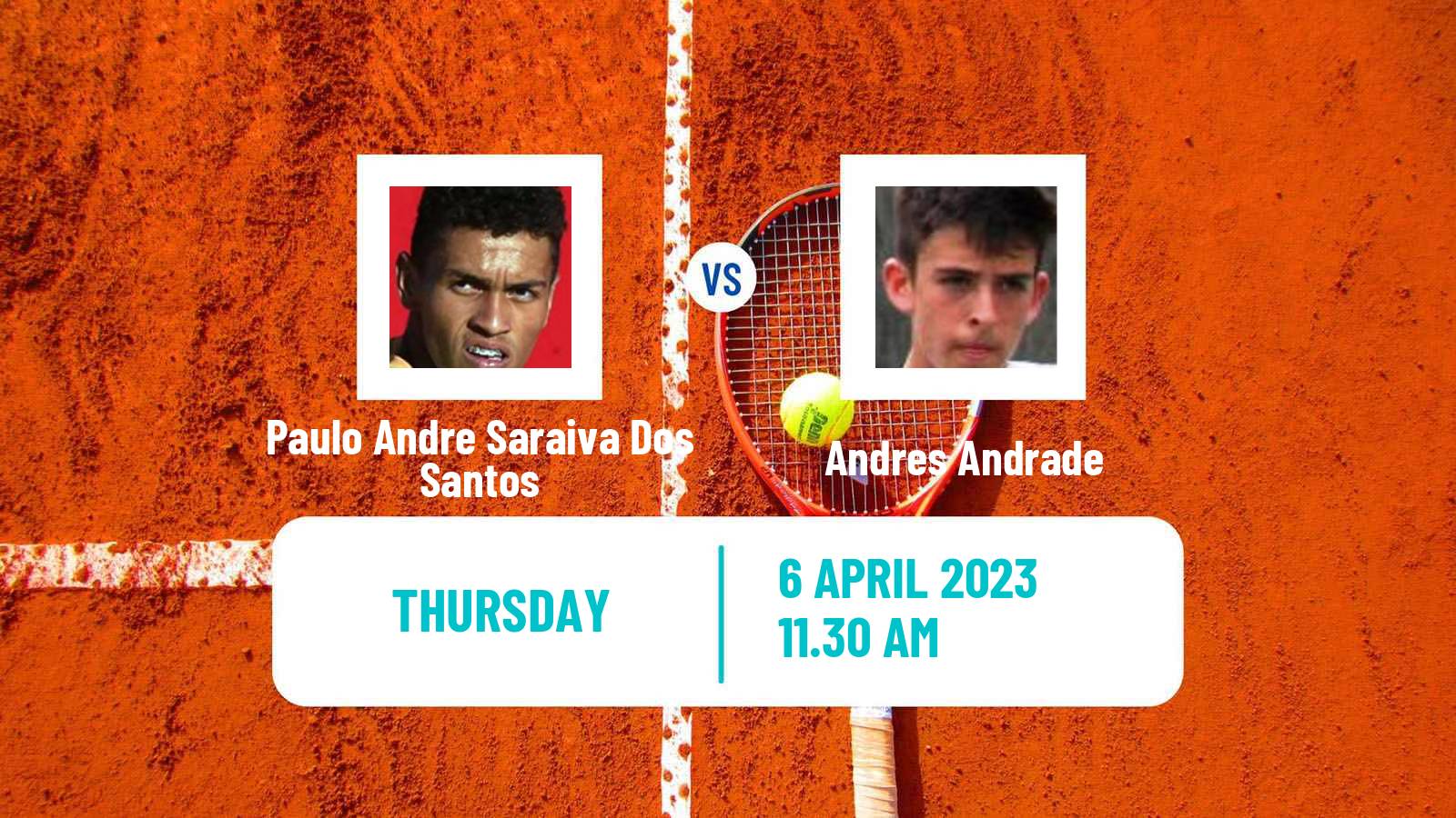 Tennis ITF Tournaments Paulo Andre Saraiva Dos Santos - Andres Andrade