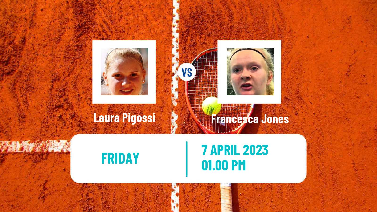 Tennis WTA Bogota Laura Pigossi - Francesca Jones