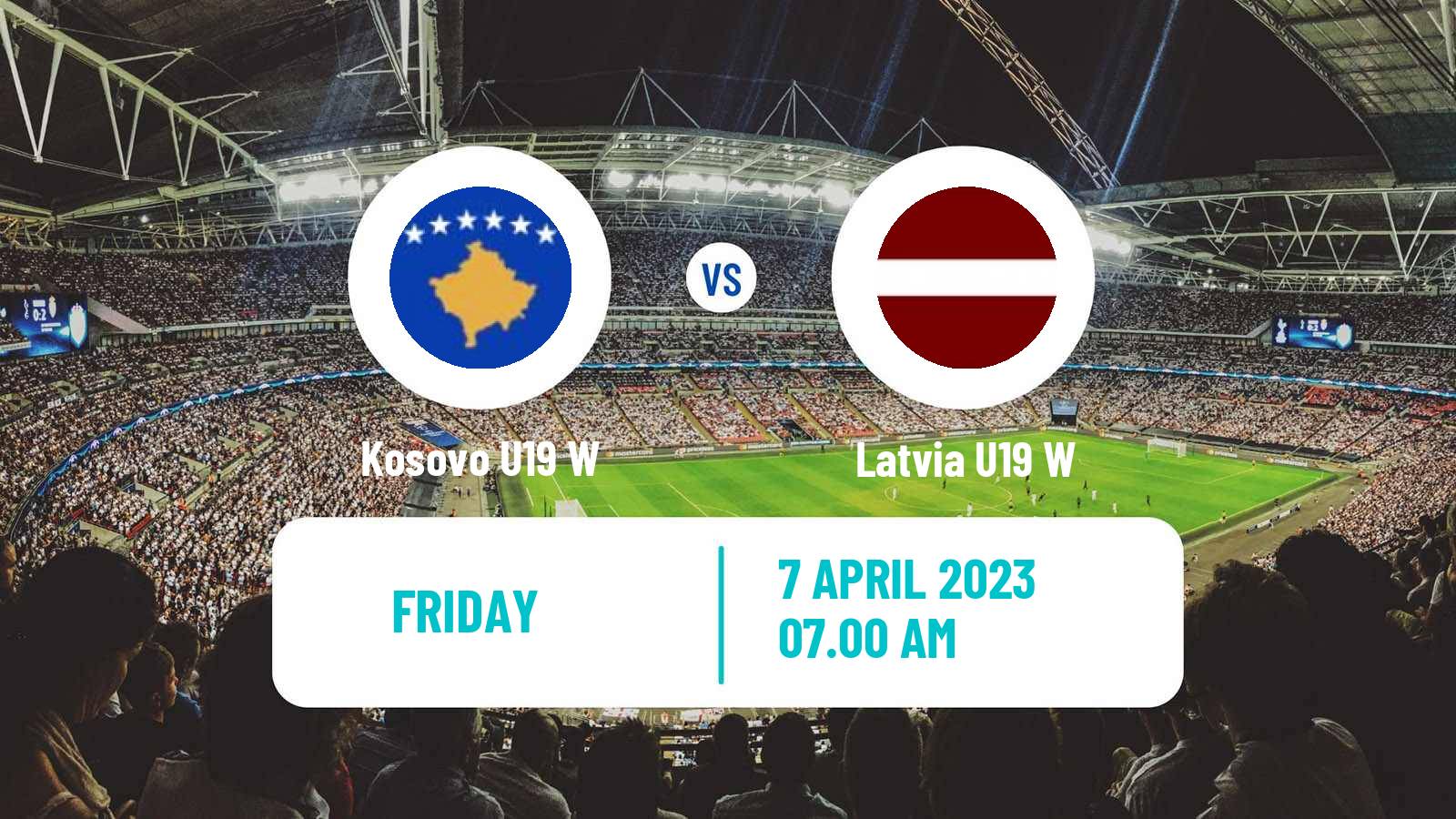 Soccer UEFA Euro U19 Women Kosovo U19 W - Latvia U19 W