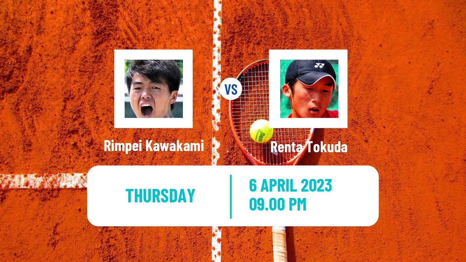 Tennis ITF Tournaments Rimpei Kawakami - Renta Tokuda