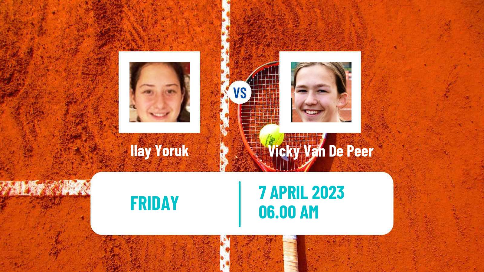Tennis ITF Tournaments Ilay Yoruk - Vicky Van De Peer