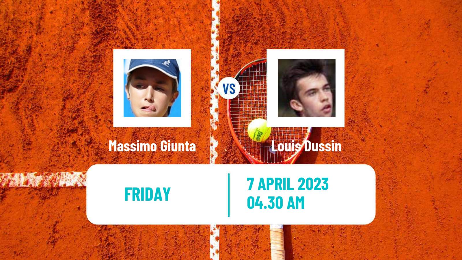Tennis ITF Tournaments Massimo Giunta - Louis Dussin