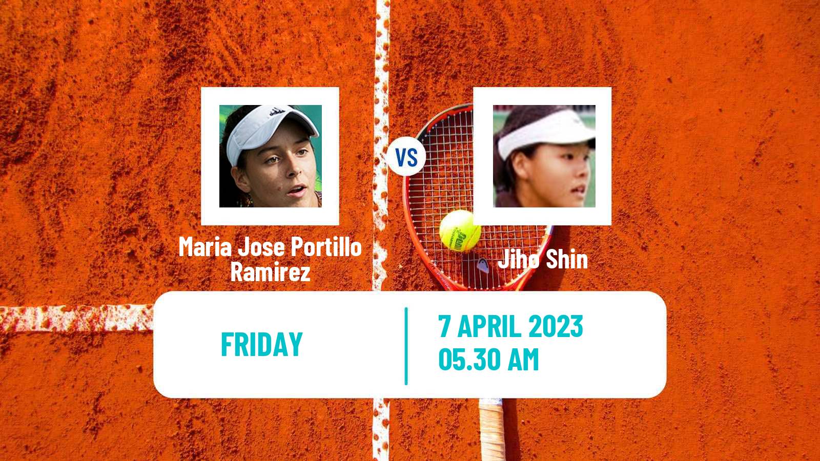 Tennis ITF Tournaments Maria Jose Portillo Ramirez - Jiho Shin