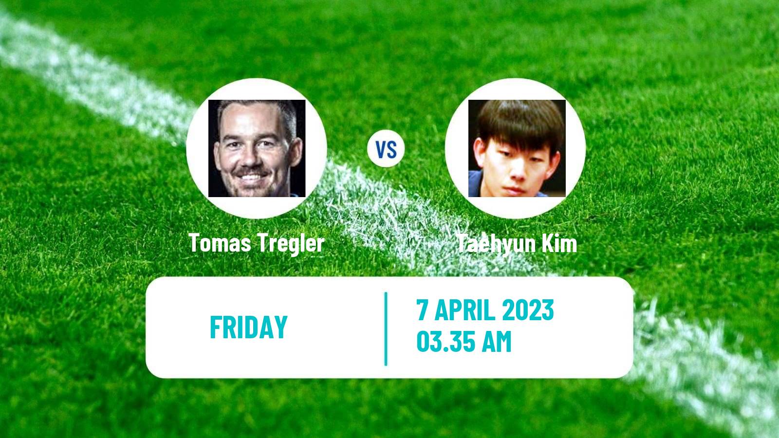Table tennis Table Tennis Tomas Tregler - Taehyun Kim