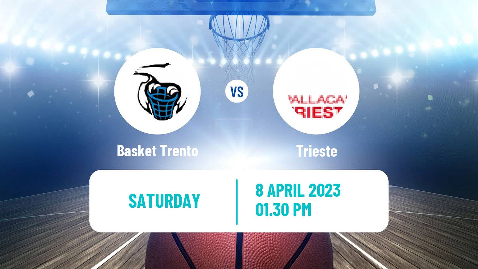 Basketball Italian Lega A Basketball Basket Trento - Trieste