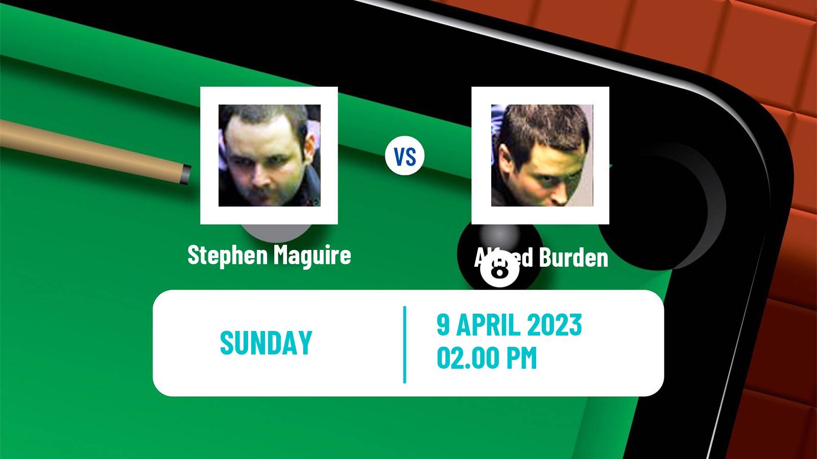Snooker Snooker Stephen Maguire - Alfred Burden