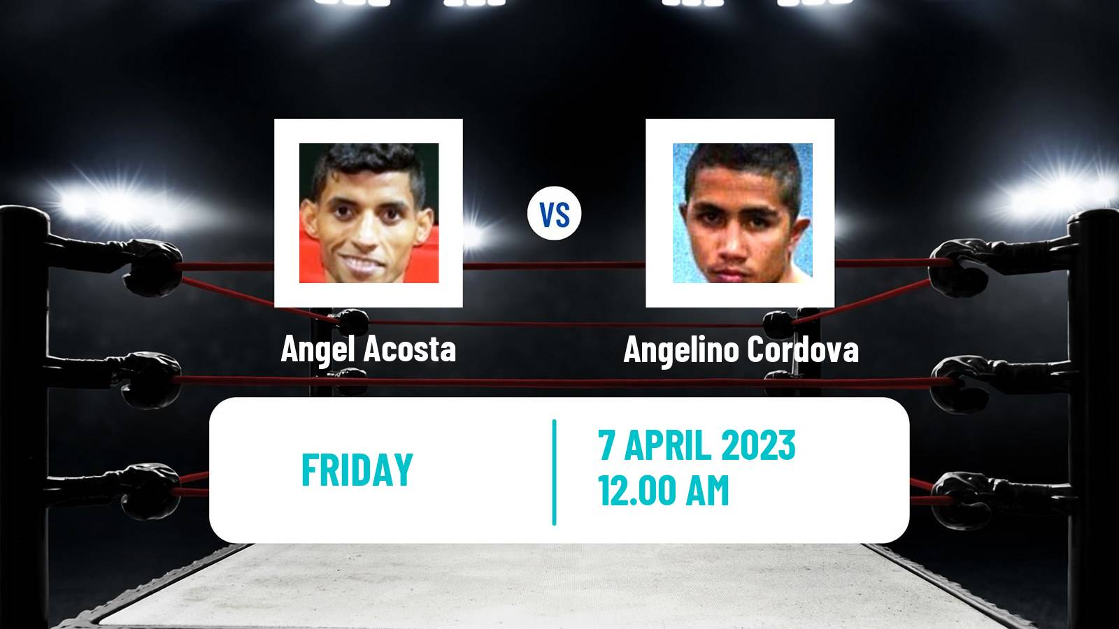 Boxing Boxing Angel Acosta - Angelino Cordova