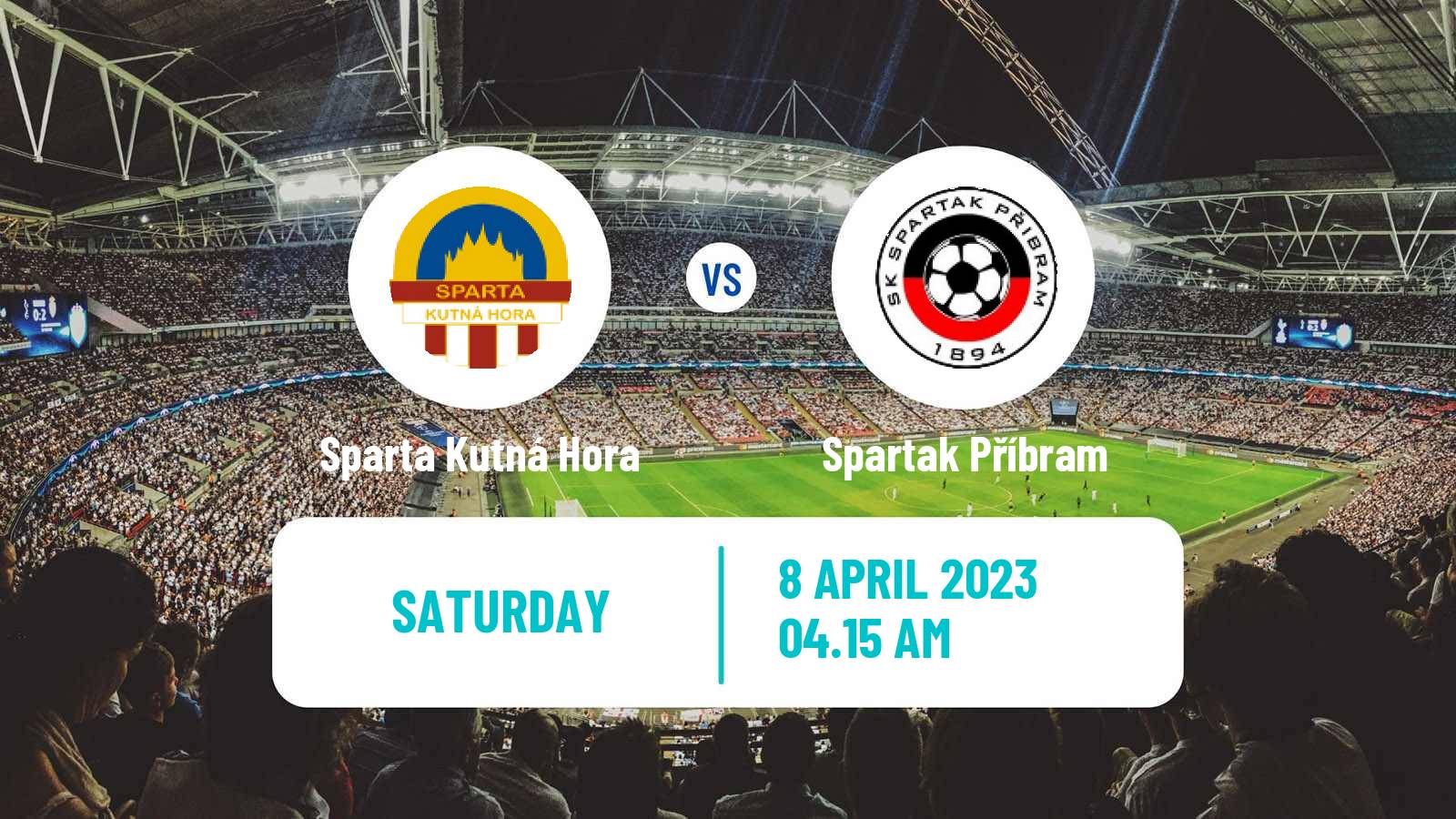 Soccer Czech Stredocesky KP Sparta Kutná Hora - Spartak Příbram